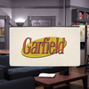 Load image into Gallery viewer, Garfield Seinfeld Crossover Episode Multipurpose Zipper Pouch Bag