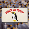 Fight or Fight Embroidered Multipurpose Zipper Pouch Bag