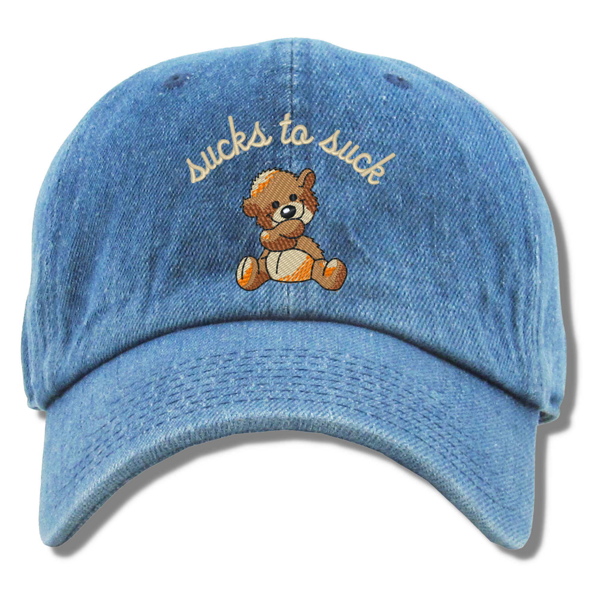 Sucks to Suck Embroidered Dad Hat, One Size Fits All