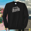 Load image into Gallery viewer, I Am Become Death Destroyer of Worlds Barbenheimer Barbie Font Embroidered Crewneck Sweatshirt, Unisex
