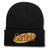 Load image into Gallery viewer, Garfield Seinfeld Crossover Episode Embroidered Beanie Hat, One Size Fits All