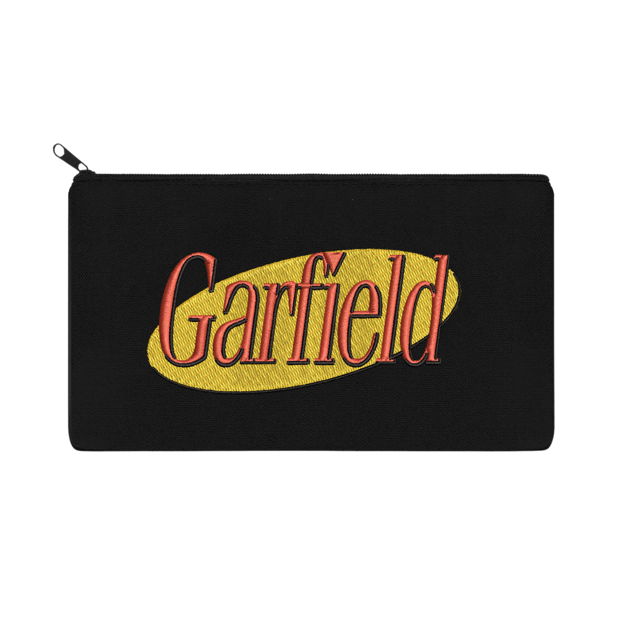 Garfield Seinfeld Crossover Episode Multipurpose Zipper Pouch Bag