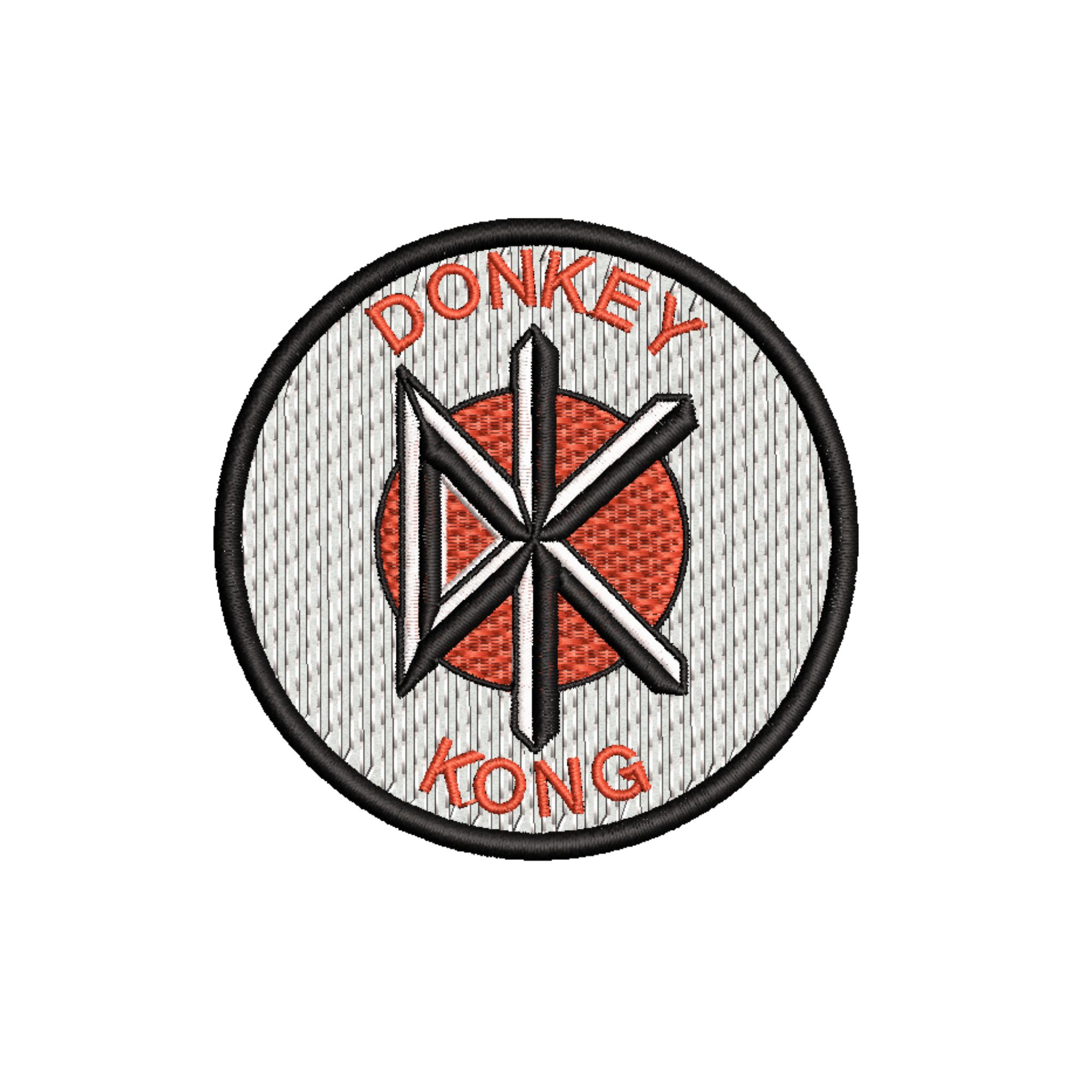 Donkey Kong Kennedy Embroidered Iron-on Patch