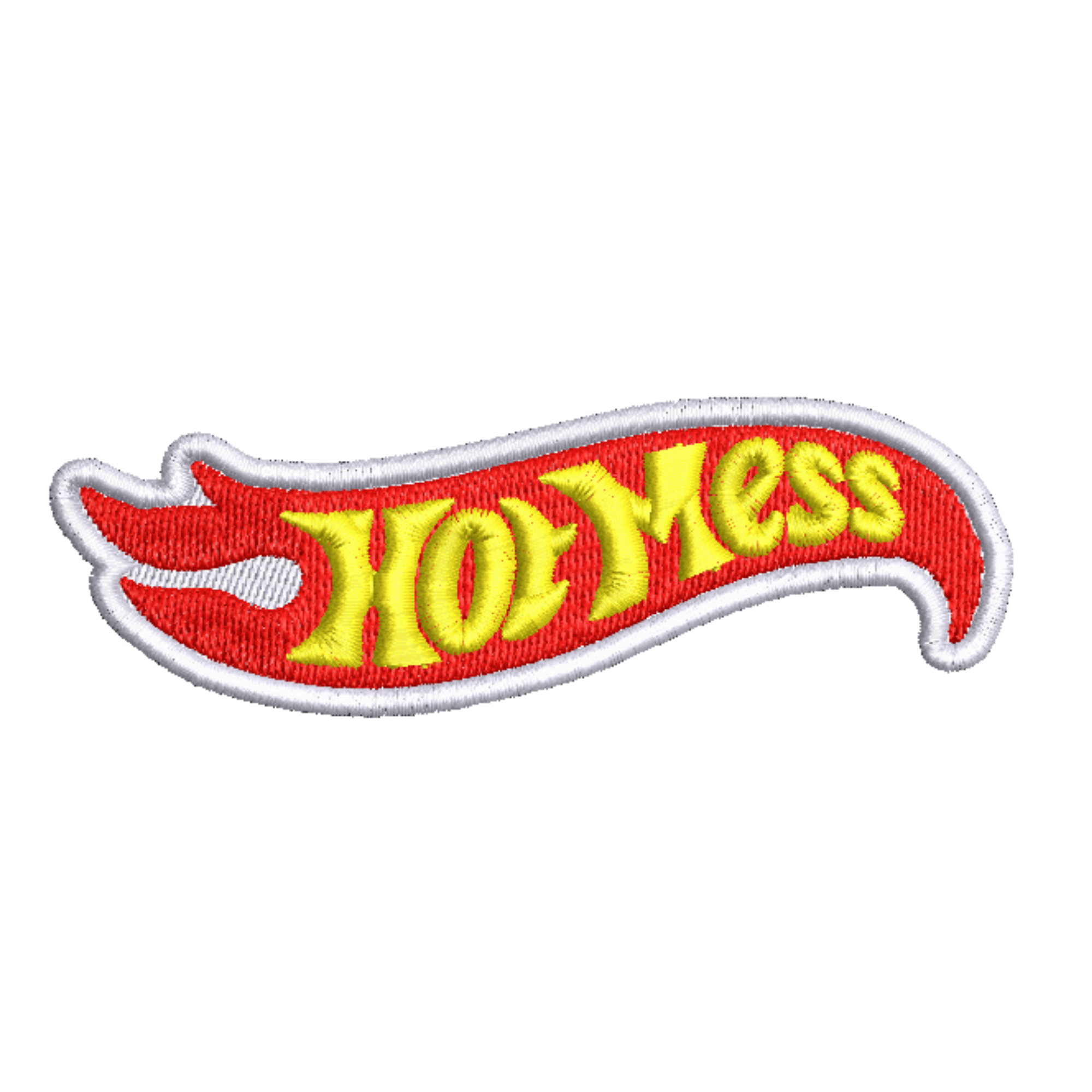 Hot Mess Embroidered Iron-on Patch