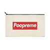 Load image into Gallery viewer, Poopreme Embroidered Multipurpose Zipper Pouch Bag