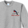 Bird Lawyer Embroidered Crewneck Sweatshirt, Unisex