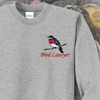 Bird Lawyer Embroidered Crewneck Sweatshirt, Unisex