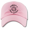 Crying is a Free Action Embroidered Dad Hat, One Size Fits All