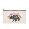 Dumpster Dame Embroidered Multipurpose Zipper Pouch Bag