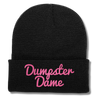 Dumpster Dame Embroidered Beanie Hat, One Size Fits All
