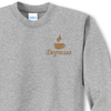 Depresso Embroidered Crewneck Sweatshirt, Unisex