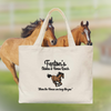Fenton's Stables & Horse Ranch Where The Horses are Hung Like You ITYSL I Think You Should Leave Parody Canvas Tote Bag