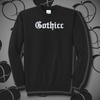 Gothicc Embroidered Crewneck Sweatshirt, Unisex