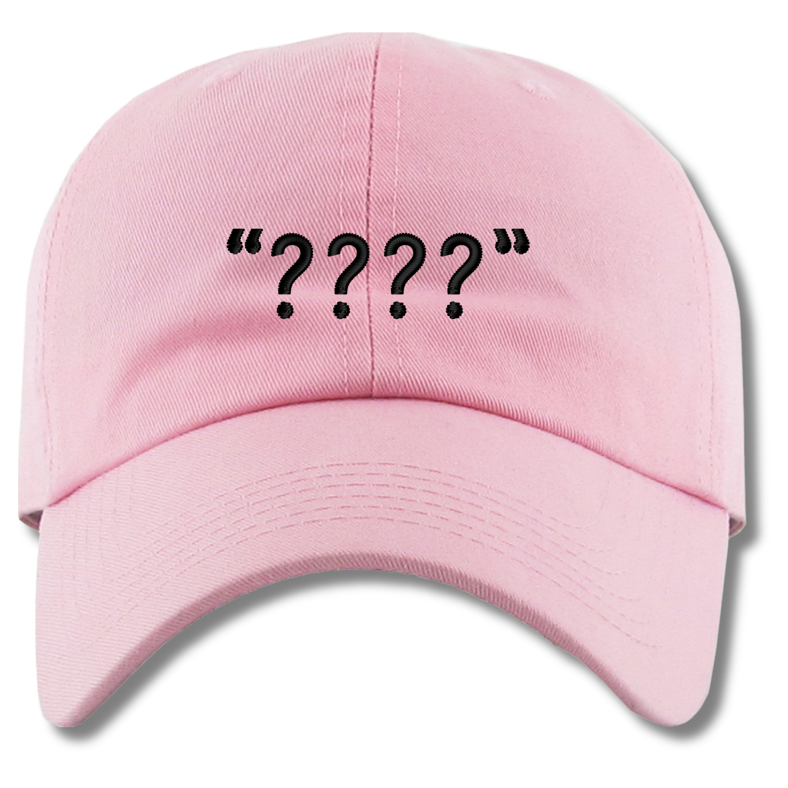 "????" Embroidered Dad Hat, One Size Fits All