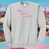 Slay Serve Survive Embroidered Crewneck Sweatshirt, Unisex