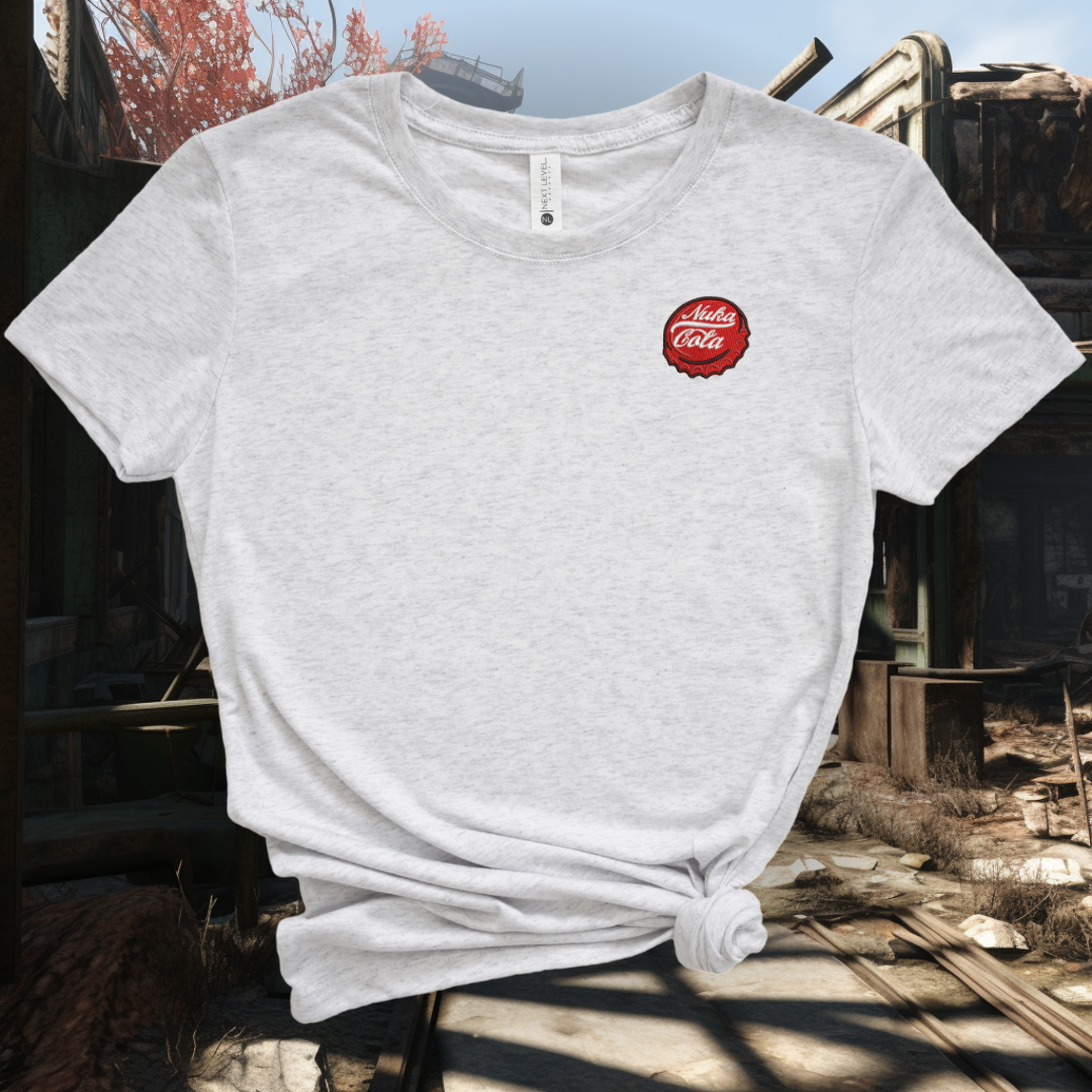 Nuka Cola Embroidered Fallout Tee Shirt, Unisex