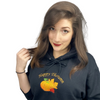 Happy Thotumn Fall and Pumpkin Embroidered Hoodie Unisex