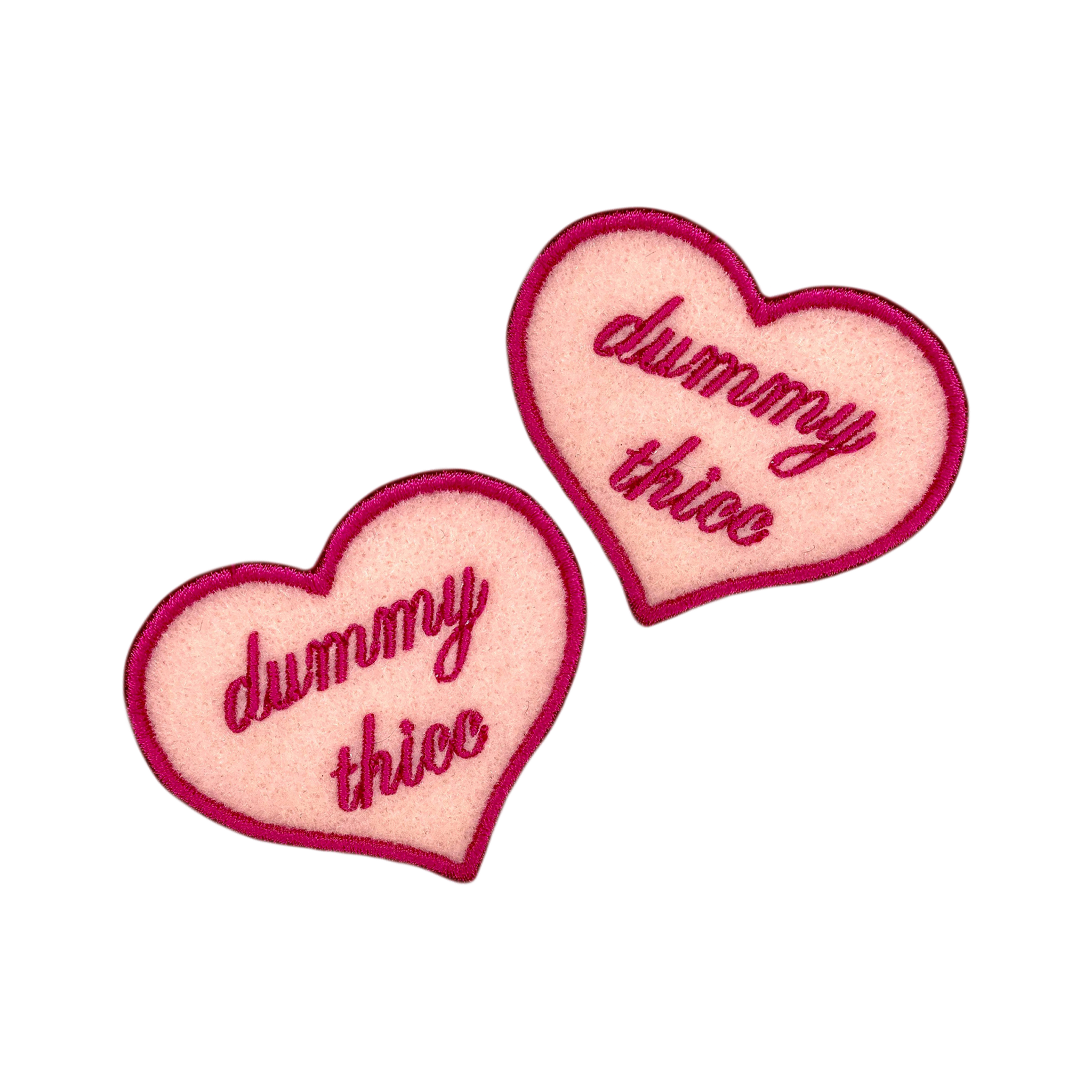 Dummy Thicc Embroidered Iron-on Patch - IncredibleGood Inc