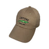 Load image into Gallery viewer, Lactose Name Brand Alligator Embroidered Tan Dad Hat, One Size Fits All