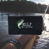 Load image into Gallery viewer, Man I Love Fishin&#39; MILF Embroidered Multipurpose Zipper Pouch Bag