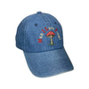 Load image into Gallery viewer, Man I Love Fungi MILF Embroidered Denim Dad Hat, One Size Fits All
