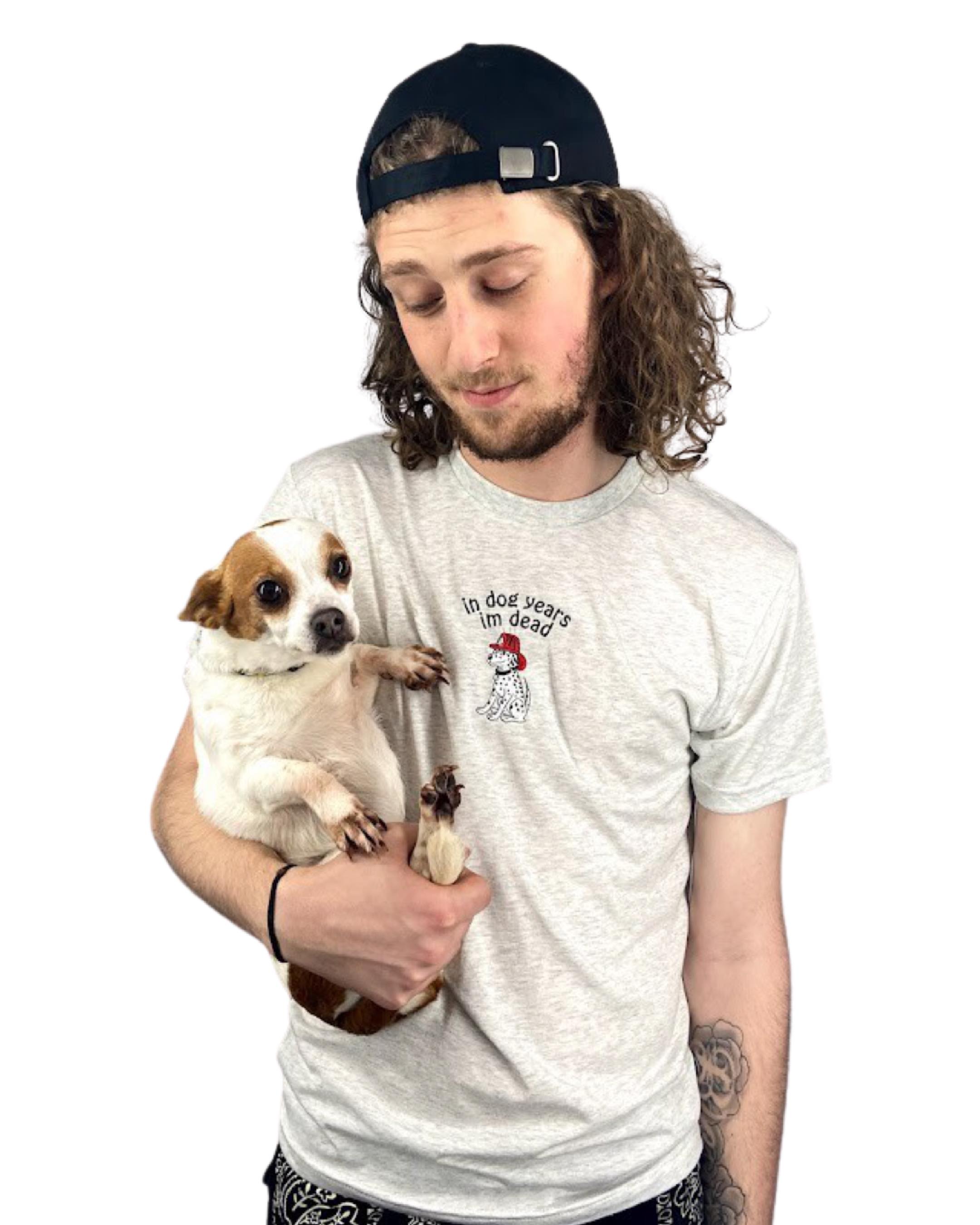 In Dog Years I'm Dead Dalmation Embroidered Shirt Unisex