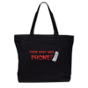 Then Who Was Phone CreepyPasta Embroidered Canvas Tote Bag