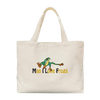 Man I Love Frogs MILF Embroidered Canvas Tote Bag