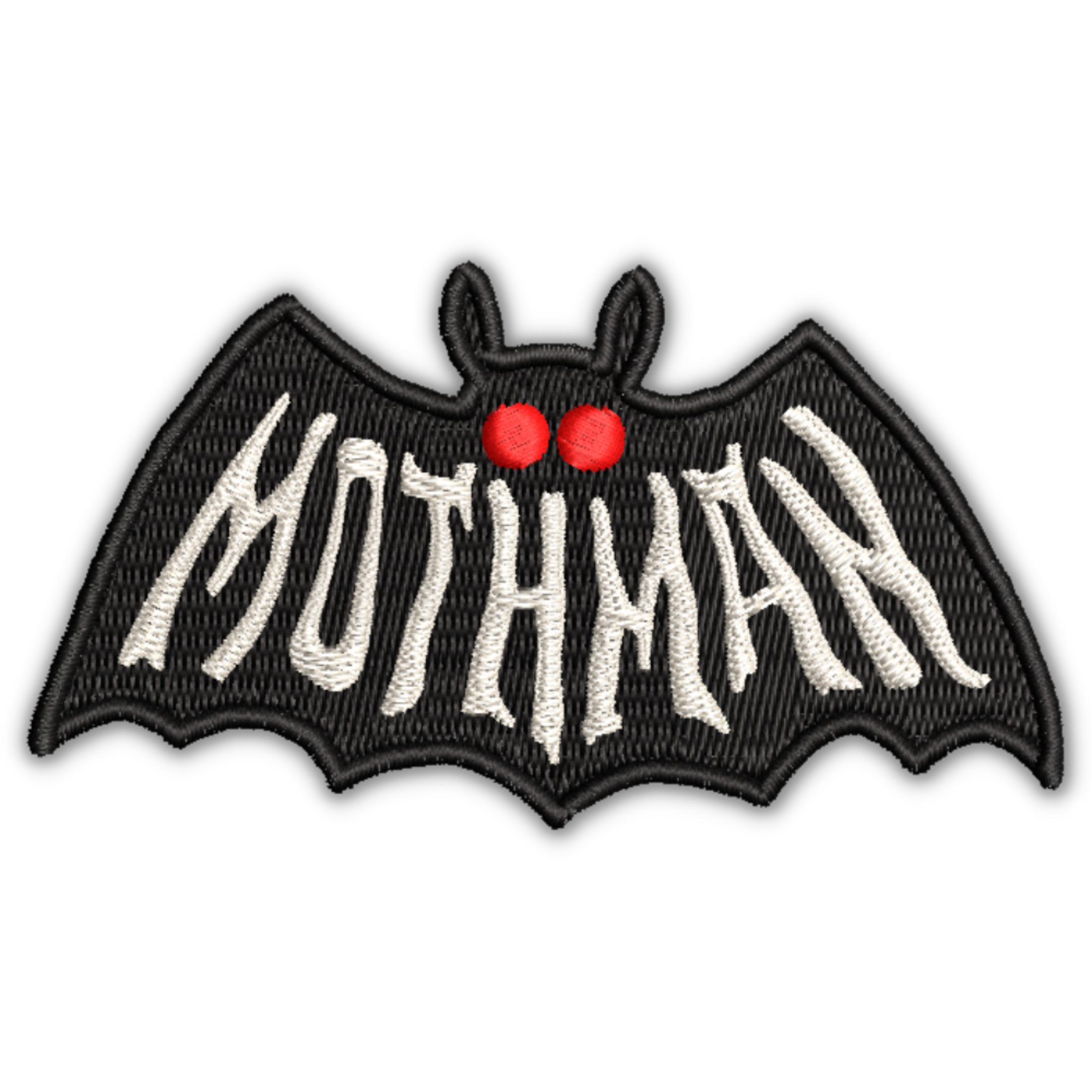 MOTHMAN Embroidered Iron-on Patch