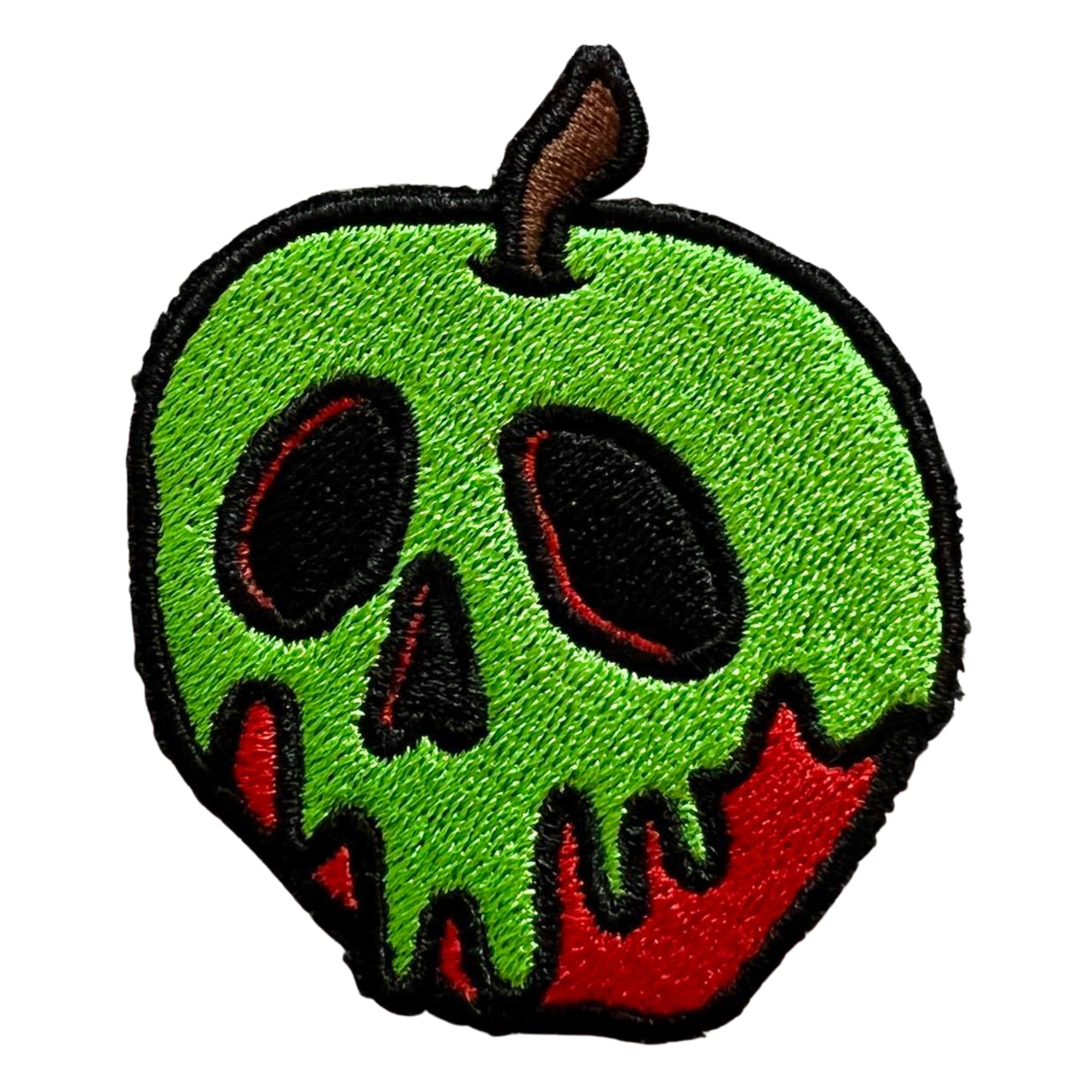 Poison Apple Embroidered Iron-on Patch
