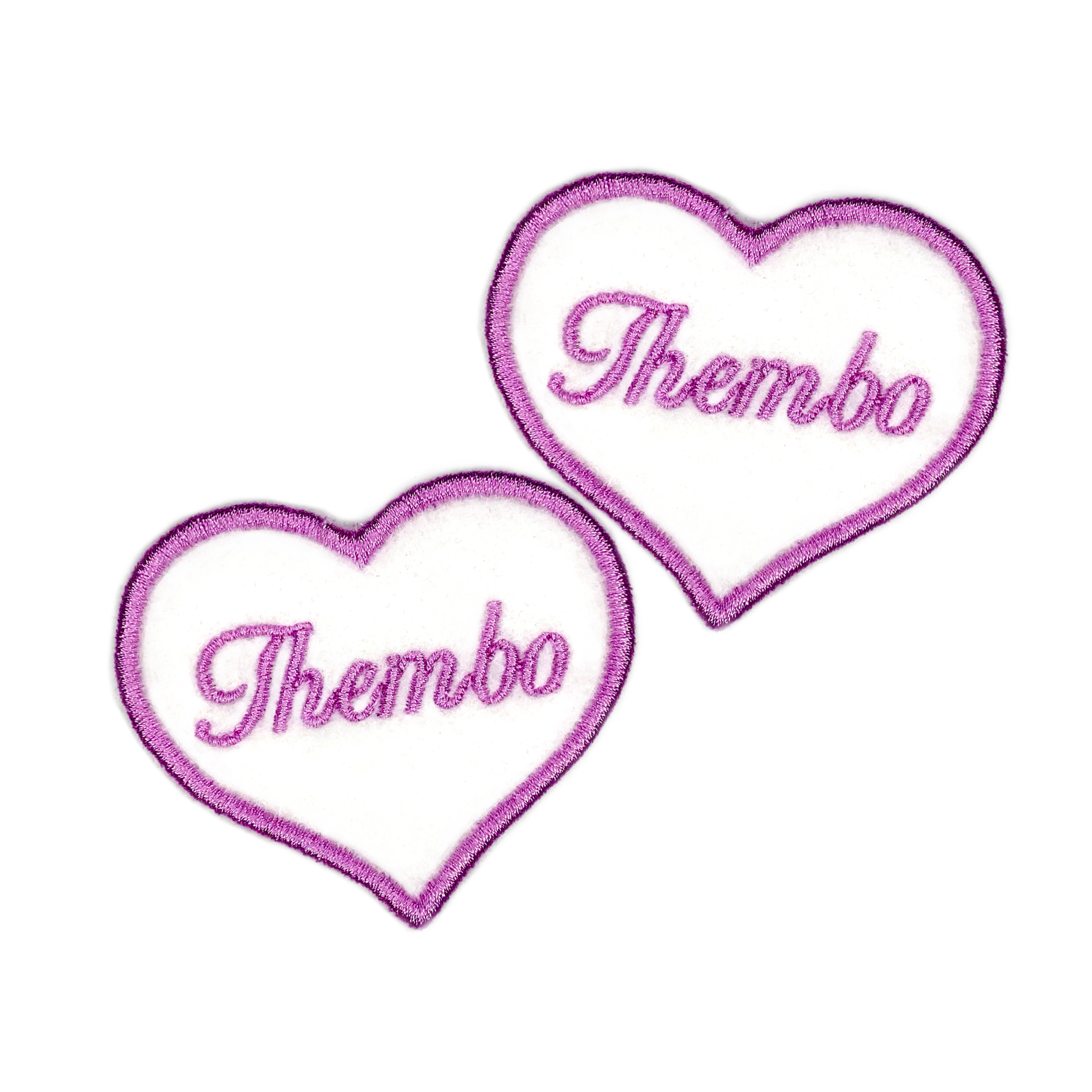 Thembo Embroidered Iron-on Patch - IncredibleGood Inc
