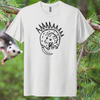 Load image into Gallery viewer, Scream Possum Embroidered White Tee Shirt, Unisex