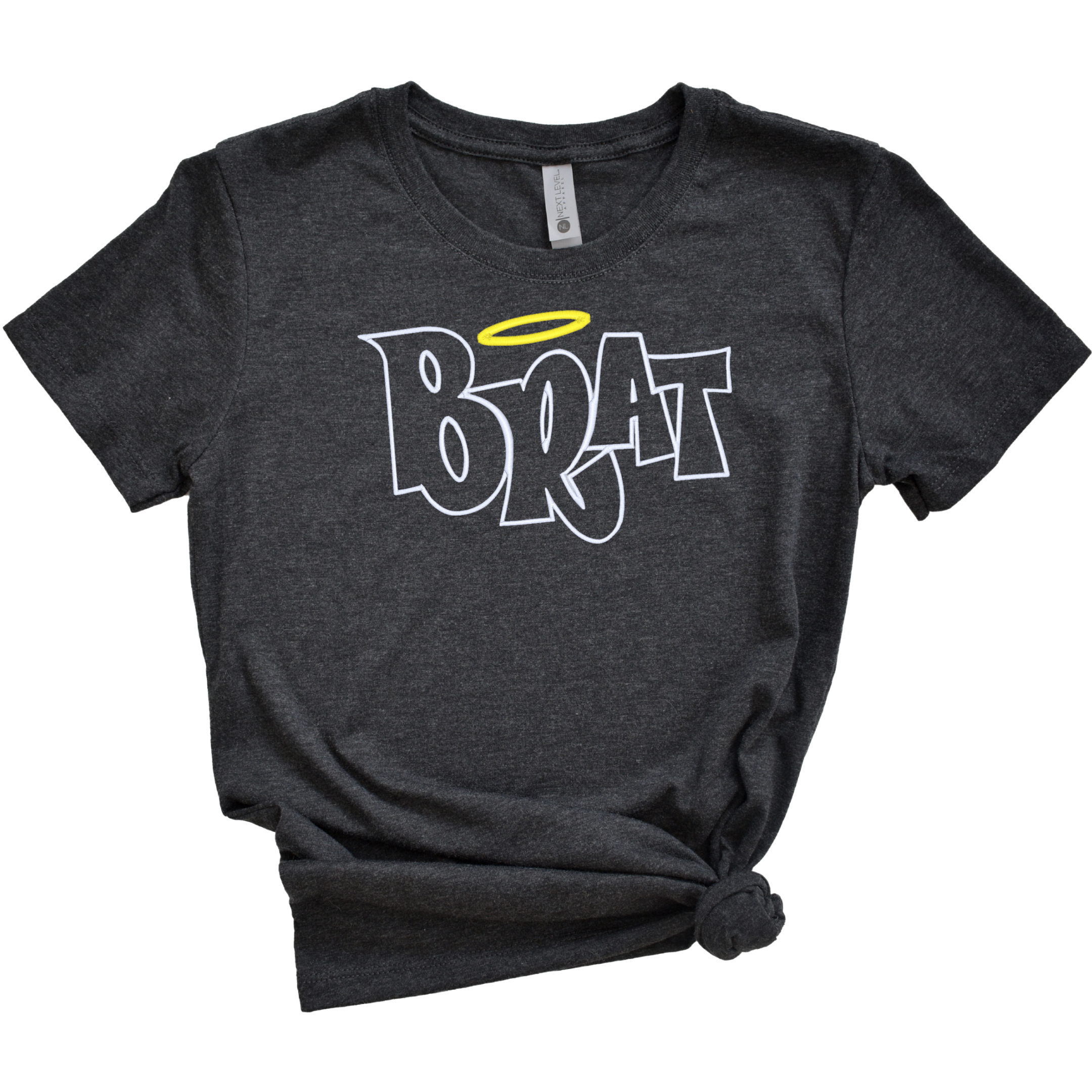 BRAT Bratz Doll Inspired Y2K Embroidered Tee Shirt, Unisex