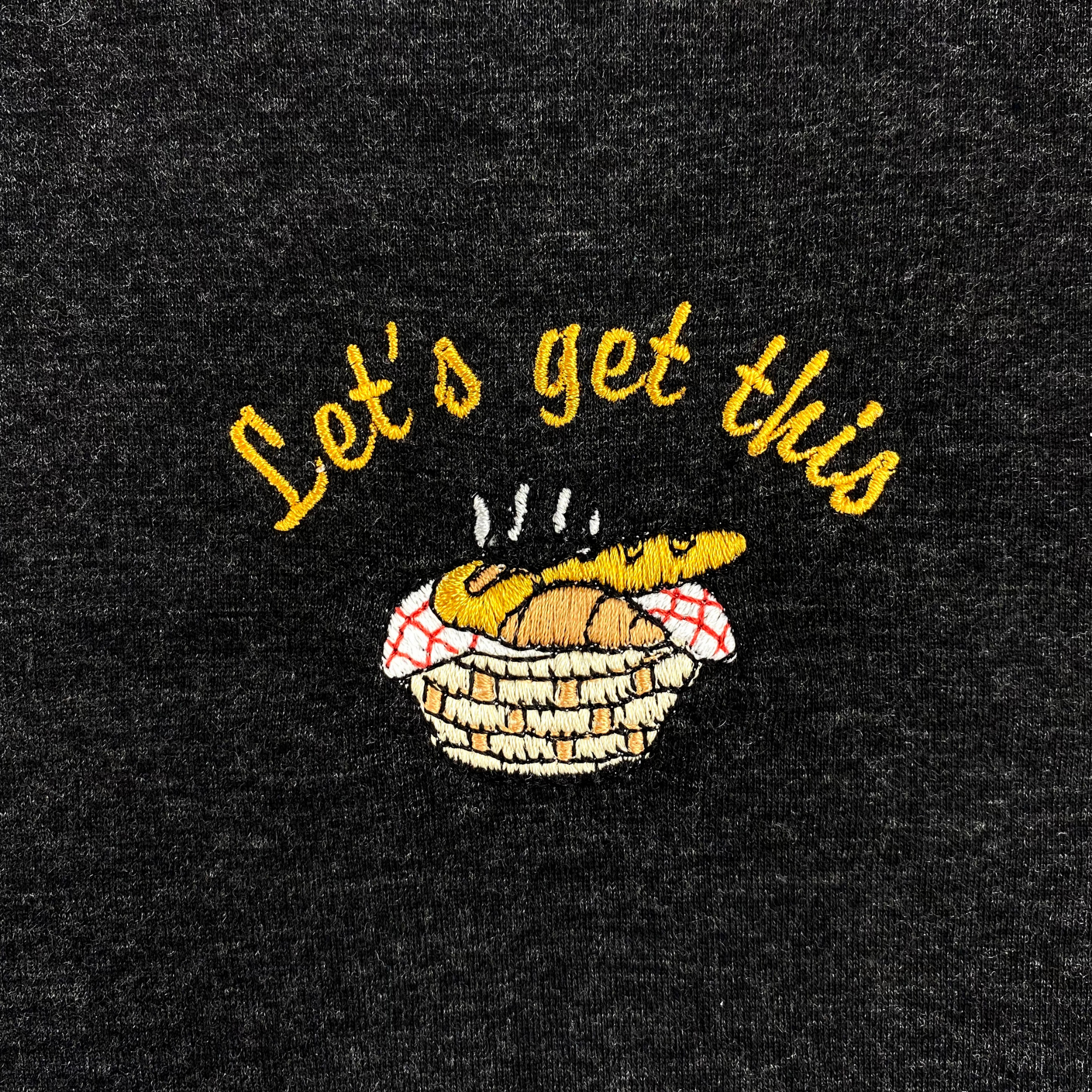 Let's Get This Bread Embroidered Shirt Unisex