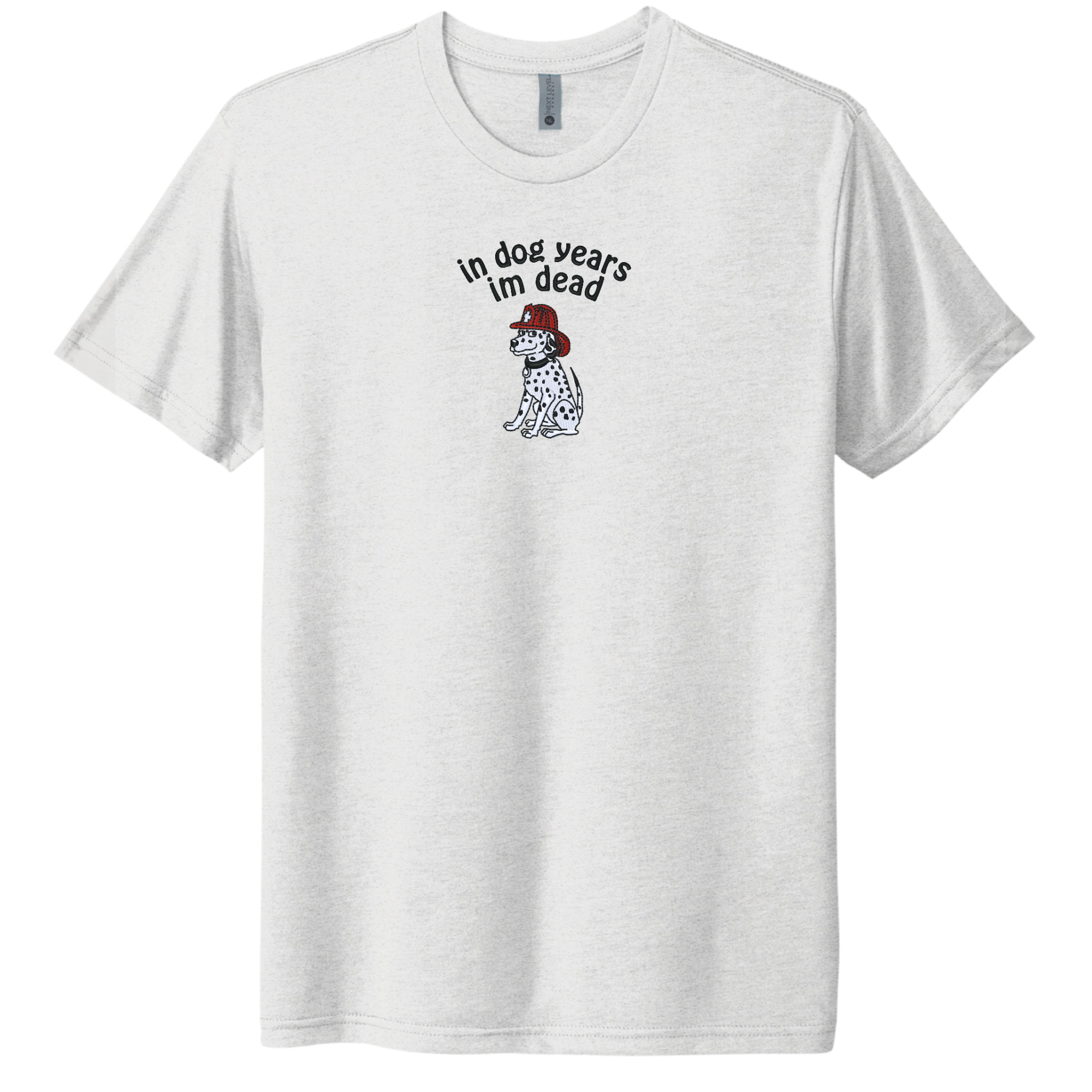 In Dog Years I'm Dead Dalmation Embroidered Shirt Unisex