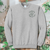 Felt Good Might Die Later Plant Enthusiast Embroidered Crewneck Sweatshirt, Unisex