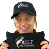 Load image into Gallery viewer, Man I Love Fishin&#39; MILF Embroidered Multipurpose Zipper Pouch Bag
