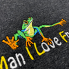 Man I Love Frogs MILF Embroidered Shirt Unisex
