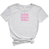 Gaslight Gatekeep Girlboss Embroidered Tee Shirt, Unisex