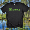 Load image into Gallery viewer, Shrexy Embroidered Black Meme Tee Shirt, Unisex