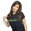 Load image into Gallery viewer, Shrexy Embroidered Black Meme Tee Shirt, Unisex