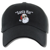 Load image into Gallery viewer, &quot;Santa Hat&quot; Black Dad Hat, One Size Fits All