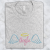 Angle Embroidered Tee Shirt Unisex