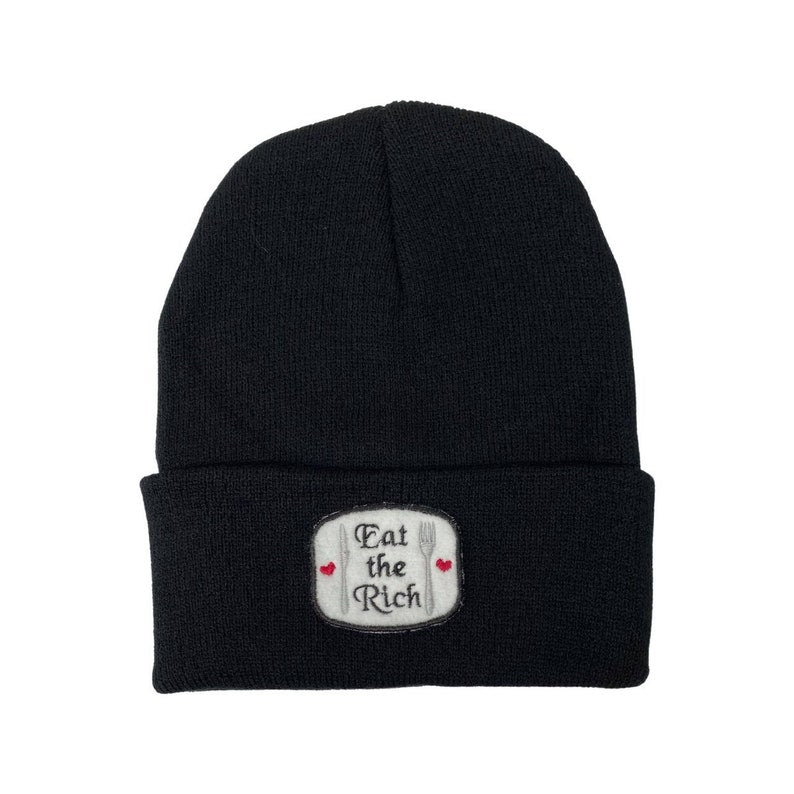 Custom Pick A Patch Embroidered Beanie Hat, One Size Fits All