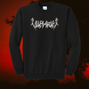 Load image into Gallery viewer, ILLEGIBLE Death Metal Crewneck Sweatshirt, Black, Unisex