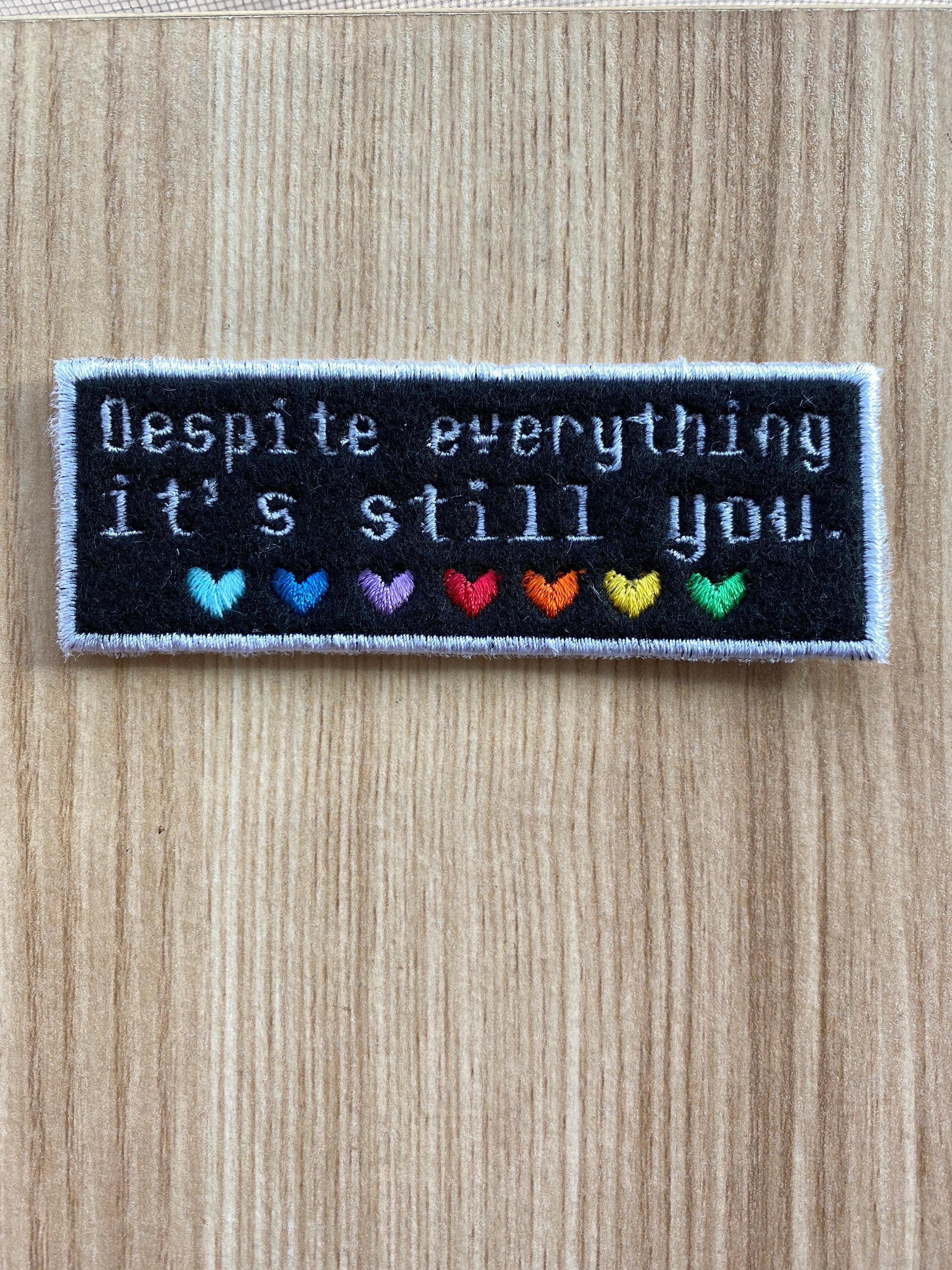 It’s Still You Undertale Embroidered Iron-on Patch - IncredibleGood Inc