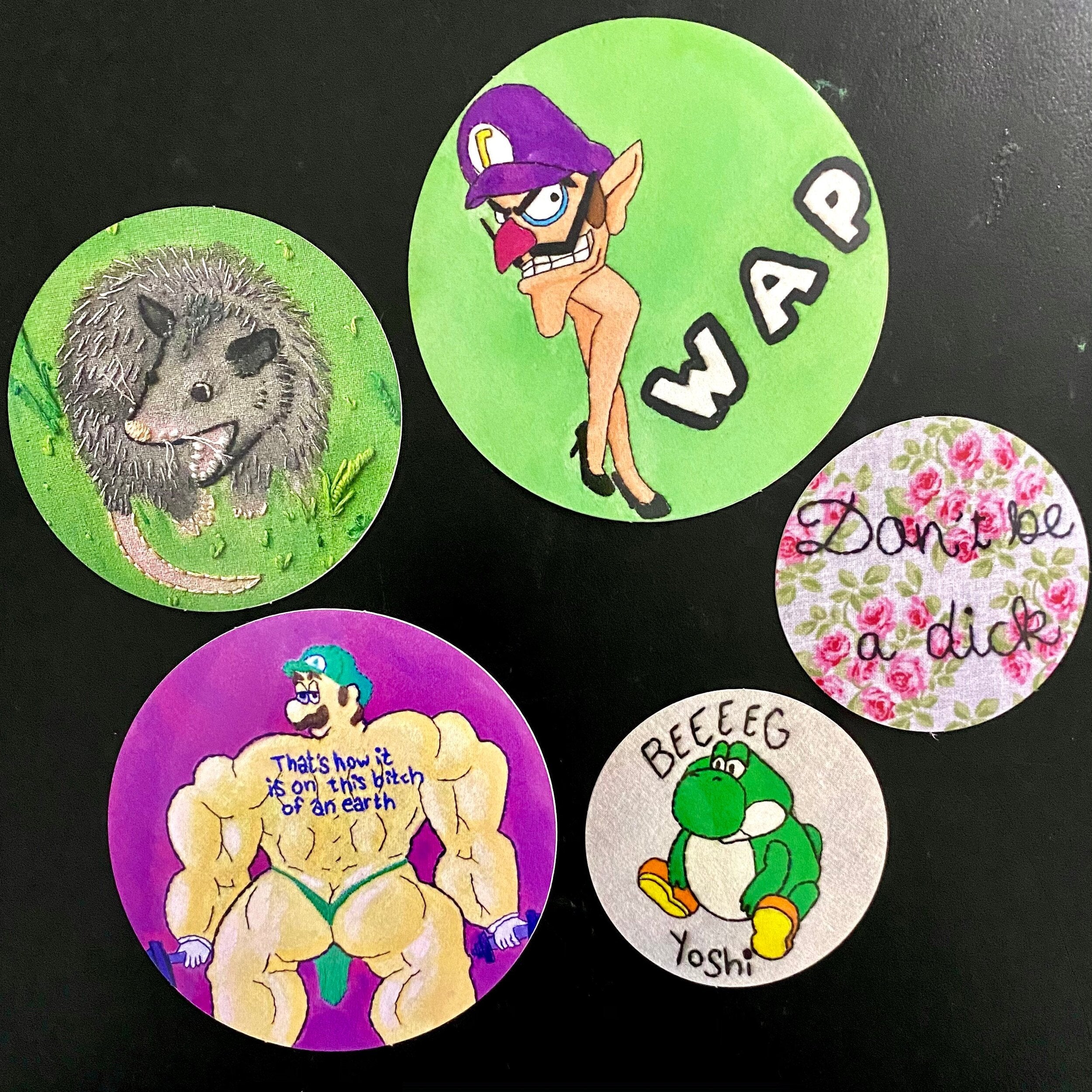 BEEG Yoshi 2” Embroidery Sticker - IncredibleGood Inc