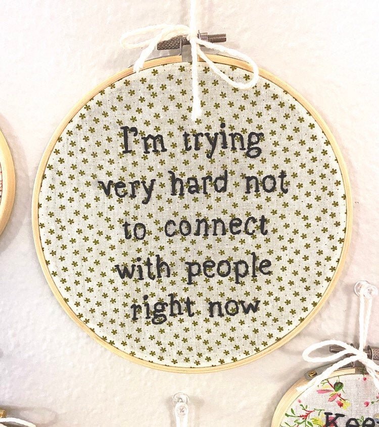 Custom Text Incredible Good Embroidery Hoop - IncredibleGood Inc