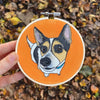 Pet Portrait Custom Personalized Hoop - IncredibleGood Inc