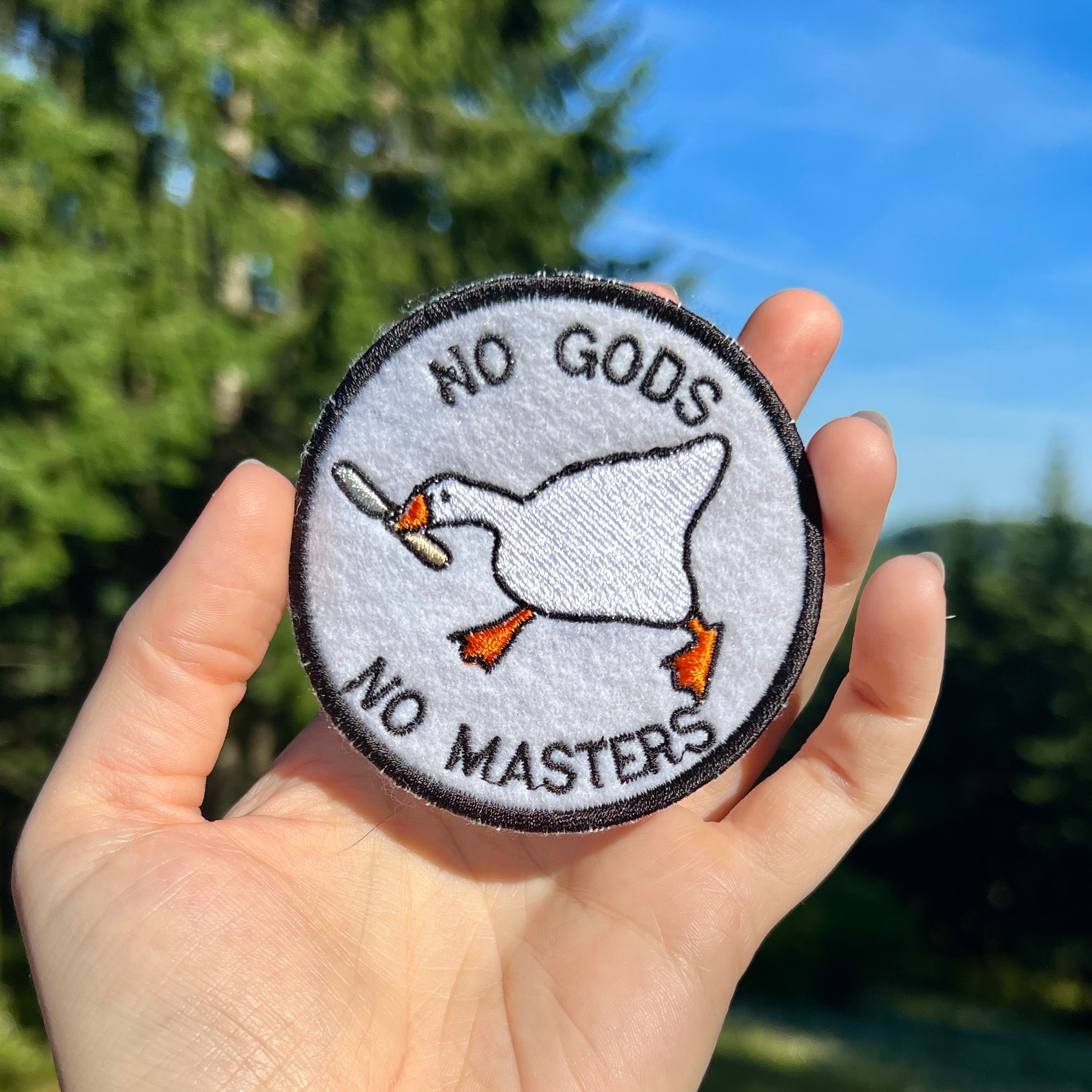 Choose Chaos PDF Embroidery Pattern Untitled Goose Game -  Israel